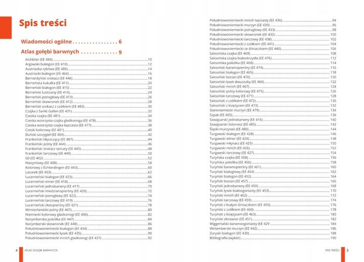 ZESTAW KSIĄŻEK O GOŁĘBIACH ATLAS GOŁĘBI POLSKIE RASY I GOŁĘBIE BARWNE 148 zdjęcie 10