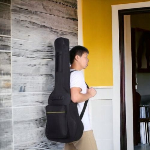 POKROWIEC NA GITARĘ KLASYCZNĄ AKUSTYCZNĄ Z KIESZENIAMI SZELKI UCHWYT GITARA na Arena.pl