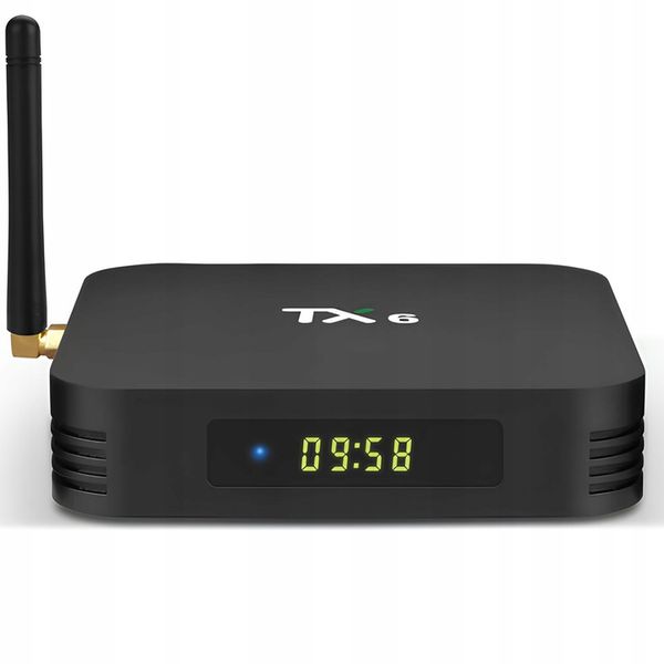 SMART TV BOX TX6 ANDROID 9 PRZYSTAWKA TV KODI 4/32 GB zdjęcie 10