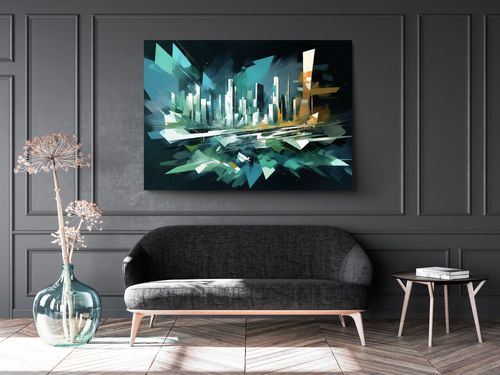 Obraz na płótnie abstrakcja street art 50x70 cm na Arena.pl