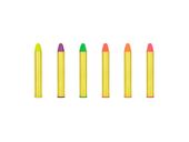 Kredki do malowania twarzy, 6 szt.