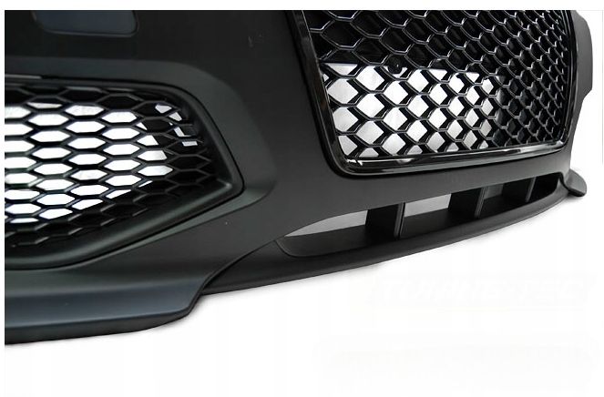 NOWT ZDERZAK Przód + HALOGENY DO AUDI A3 8P OD 2005 DO 2008 Roku RS STYLE zdjęcie 4