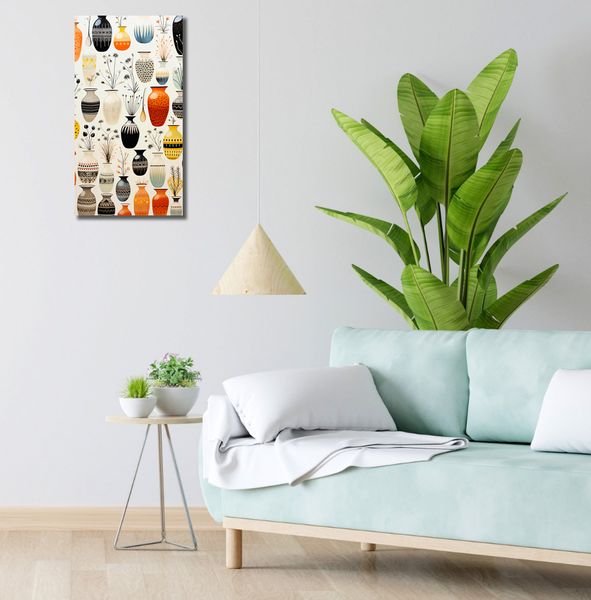 Obraz 30x60cm Symfonia Wazonów zdjęcie 2