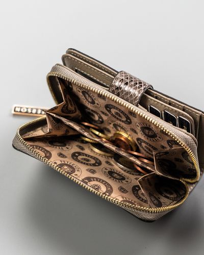 kompaktowy portfel damski z egzotycznym wzorem - peterson na Arena.pl