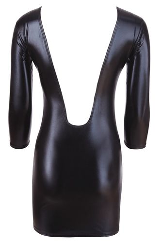 Mini sukienka z wetlooku XL na Arena.pl