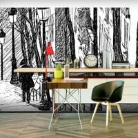 Fototapeta XXL - schody - Montmartre 550x270