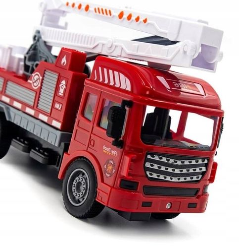 AUTO WÓZ STRAŻACKI STRAŻ POŻARNA STEROWANE NA PILOT Z DRABNINĄ DLA DZIECI na Arena.pl