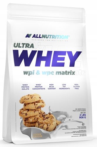 ALLNUTRITION WHEY PROTEIN 908g BIAŁKO WPC SMAK CIASTKO ODŻYWKA BIAŁKOWA na Arena.pl