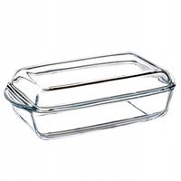 Naczynie Żaroodporne Szklane Z Pokrywką 3,95L
