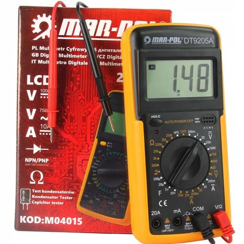 multimetr cyfrowy mar-pol m04015 na Arena.pl