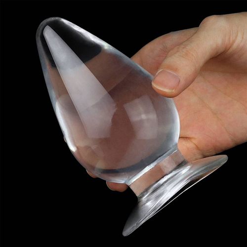 Duży Korek Analny Przezroczysty - Flawless Clear Anal Plug 4.5'' na Arena.pl