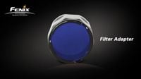 Filtr niebieski do latarki Fenix