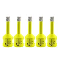 Wiertło diamentowe SANLEETEK 5x8mm, M14, ceramika, marmur, granit, 5 szt