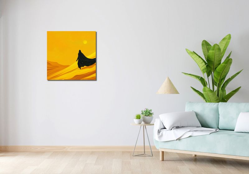 Obraz 60x60cm Pustynia Wzywa zdjęcie 2