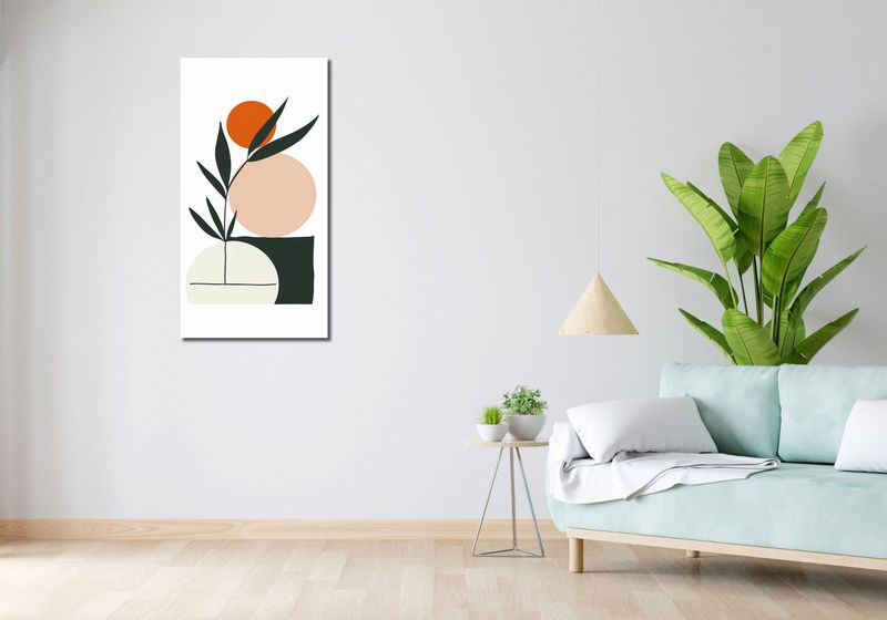 Obraz 50x100cm Kompozycja Natury zdjęcie 2