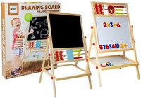 EDUKACYJNA ZABAWA TABLICA KREDOWA ZEGAR MAGNETYCZNY