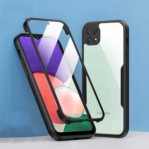 Spacecase Beetle 360 Galaxy A22 5G Czarny zdjęcie 6