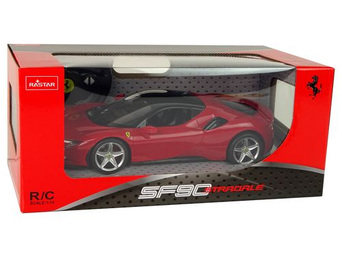 Auto R/C Ferrari SF90 1:14 Rastar Czerwone na Arena.pl
