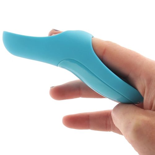 stymulator   teaser finger vibrator (light blue) na Arena.pl