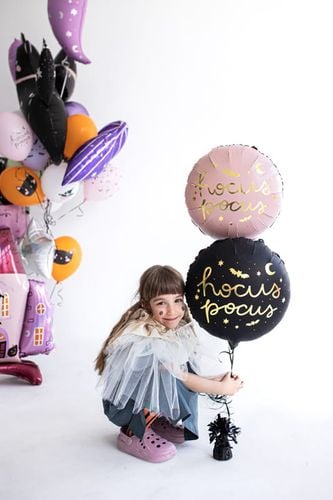 balon foliowy hocus pocus, 45 cm, różowy na Arena.pl