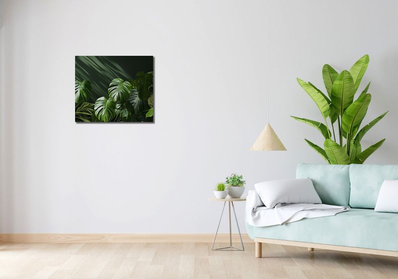 Obraz 60x50cm Szepczące Liście zdjęcie 2