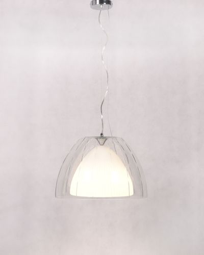 Lampa Wisząca Biała Arvilla D40 na Arena.pl