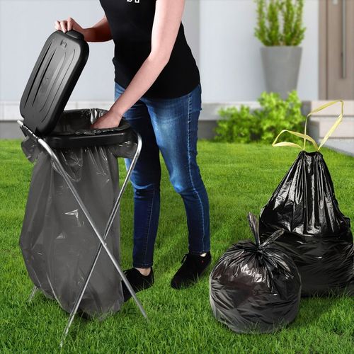 STOJAK KOSZ DO SEGREGACJI ŚMIECI 1 STANOWISKO WOREK 120L KOSZ NA ODPADY na Arena.pl