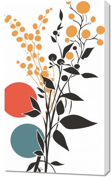 Obraz 60x100cm Rozkwitające Życie zdjęcie 1