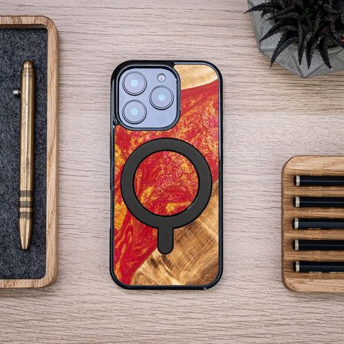 etui bewood unique do iphone 16 pro - neons - paris z magsafe na Arena.pl
