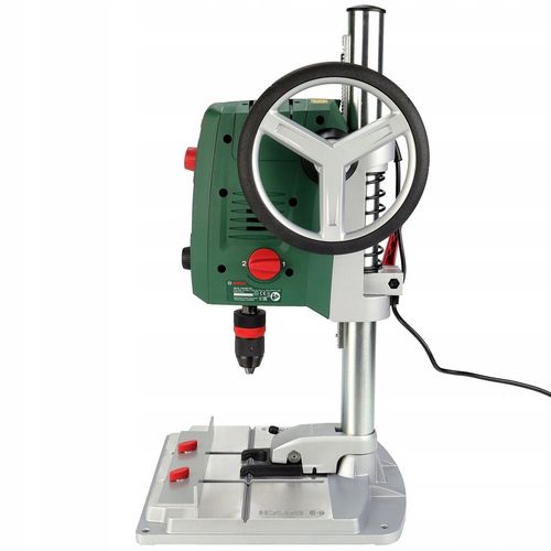 Wiertarka STOŁOWA kolumnowa Bosch 710 W zacisk szybkomocujący WYŚWIETLACZ na Arena.pl