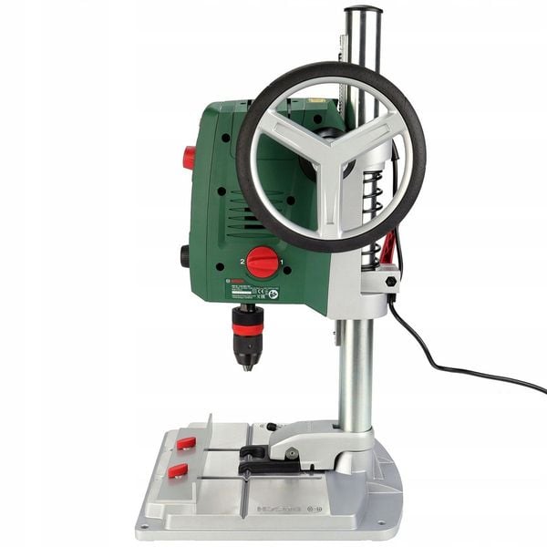 Wiertarka STOŁOWA kolumnowa Bosch 710 W zacisk szybkomocujący WYŚWIETLACZ zdjęcie 13