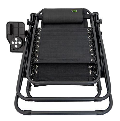 Leżak Ogrodowo Plażowy Czarny na Arena.pl