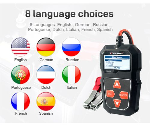 Miernik baterii Konnwei KW208 na Arena.pl