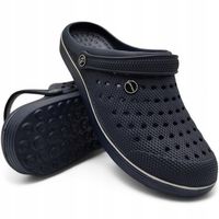 MĘSKIE KLAPKI buty ogrodowe LEKKIE chodaki basenowe PIANKOWE na codzień EVA