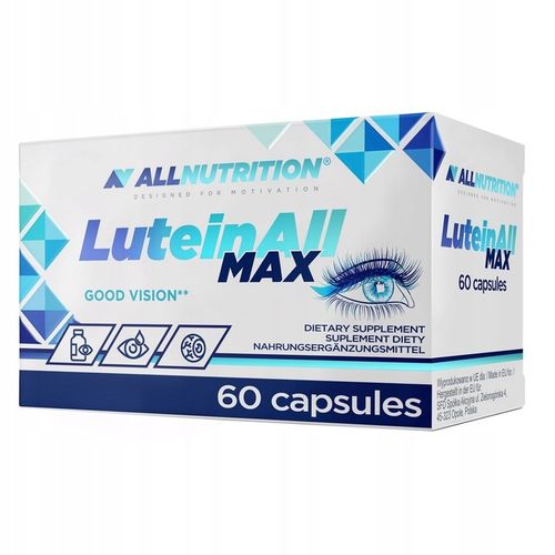 ALLNUTRITION LUTEINALL MAX 60KAP LUTEINA 30MG WZROK OCZY SKÓRA WITAMINA A na Arena.pl