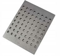 RUSZT ŻELIWNY DZIURKOWANY DO Kominka PIECA Kominkowy 38x35