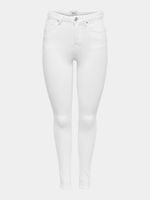 ONLY Jeansy Power 15250153 Biały Skinny Fit rozmiar XS