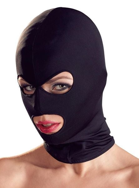 Head Mask Eyes & Mouth Bk zdjęcie 3