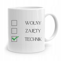 Dla Technika Kubek Prezent Na Urodziny Z Nadrukiem Ze Zdjęciem