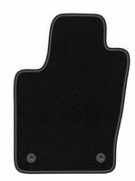 Dywanik kierowcy welurowy czarny do: Dodge Durango III 2010-2020 7 osobowy