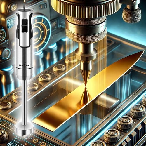 BLENDER RĘCZNY WIELOFUNKCYJNY MIKSER LEHMANN TYTANOWE OSTRZA MOCNY na Arena.pl