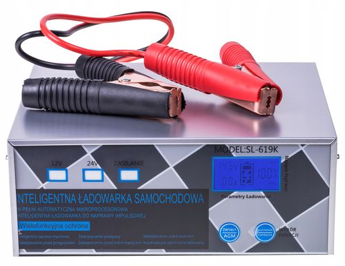 Prostownik Samochodowy do Akumulatorów AGM START-STOP 24V 12V 20A na Arena.pl