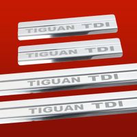 Listwa progowa VOLKSWAGEN TIGUAN MK1 TDI Stal nierdzewna 304 połysk 4szt