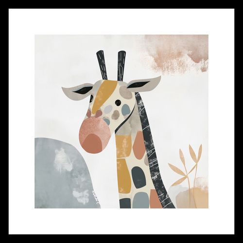 Plakat 30x30cm Żyrafa Bambino na Arena.pl