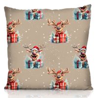 Poszewka Welurowa 45X45 Świąteczna 21157