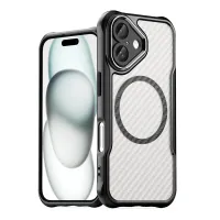 etui silikonowe leading series magsafe do iphone 16 plus - czarne