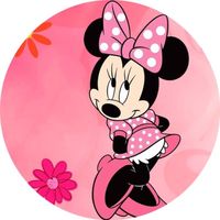 Opłatek na tort Urodziny Myszka Miki Mini Myszki Roczek