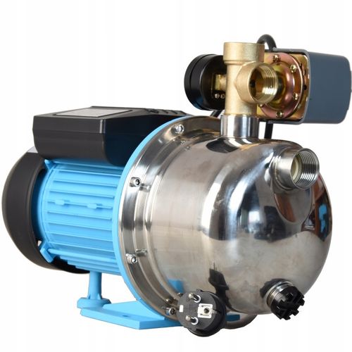 POMPA HYDROFOROWA Z OSPRZĘTEM SSĄCA DO WODY 1100W INOX 3600L/H WYDAJNA na Arena.pl