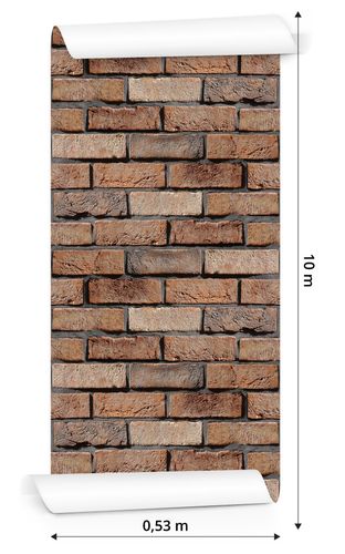 Tapeta Nowoczesna Cegła - Efekt 3D na Arena.pl