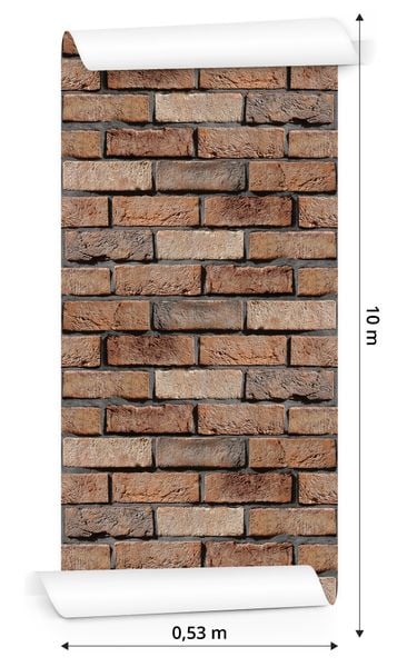 Tapeta Nowoczesna Cegła - Efekt 3D zdjęcie 3